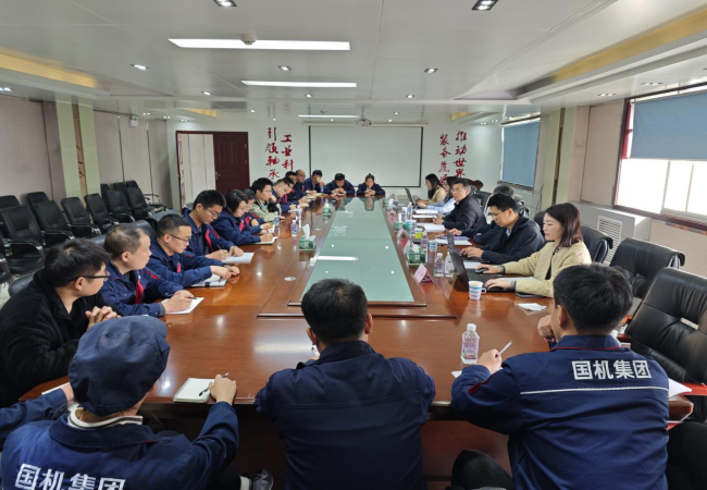 國機(jī)精工黨委書記、董事長、總經(jīng)理蔣蔚一行到軸研所調(diào)研